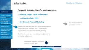 Sales Toolkit